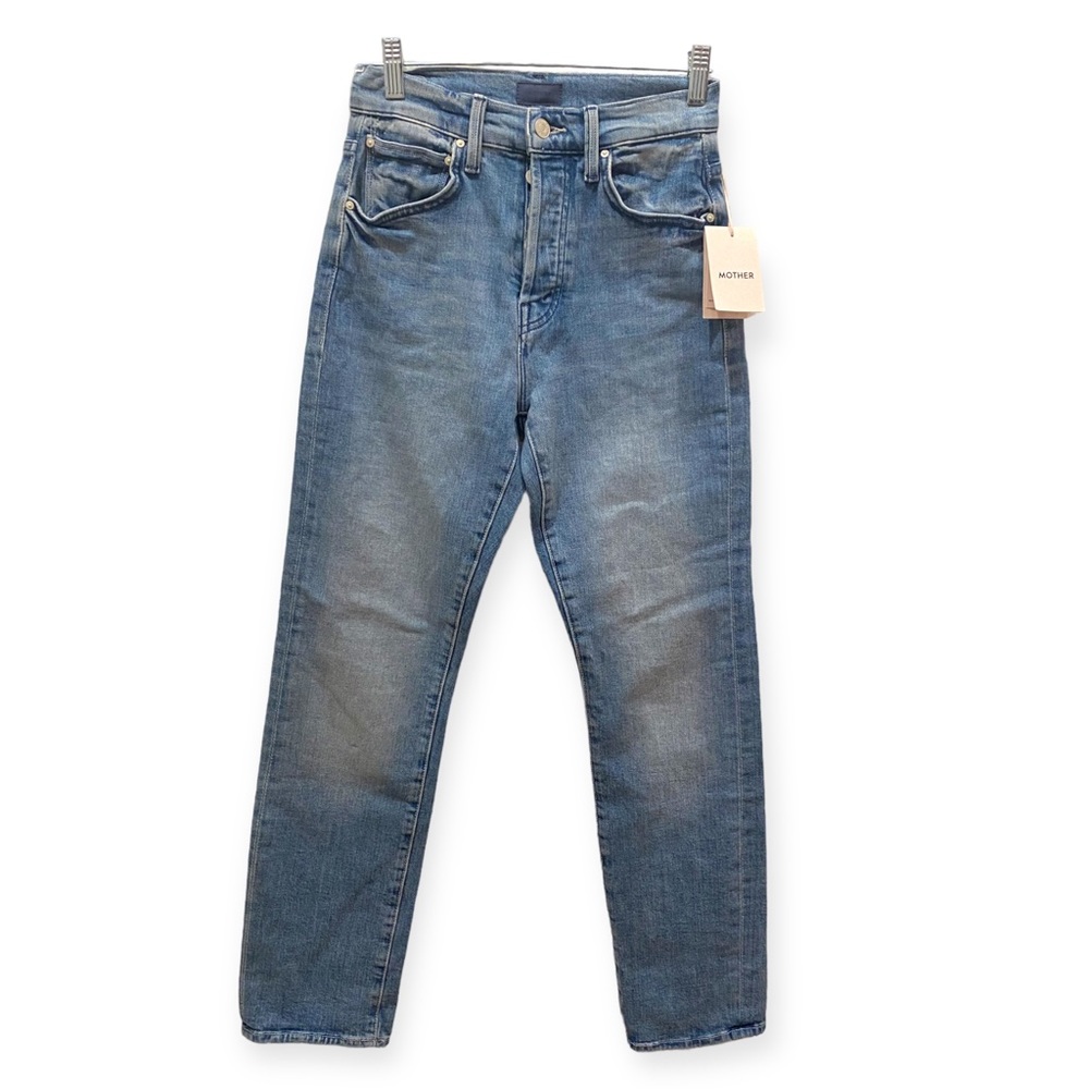 MOTHER High Waisted Hiker Hover Jean in Herbal Remedy Size 24 - Picture 3 of 12